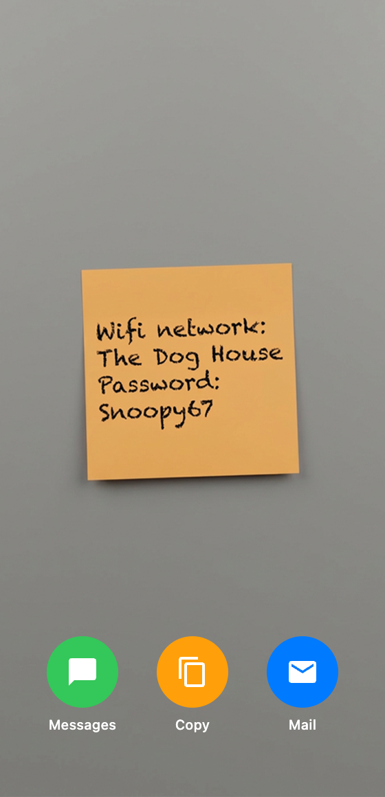 VsnClppr scanning WiFi password